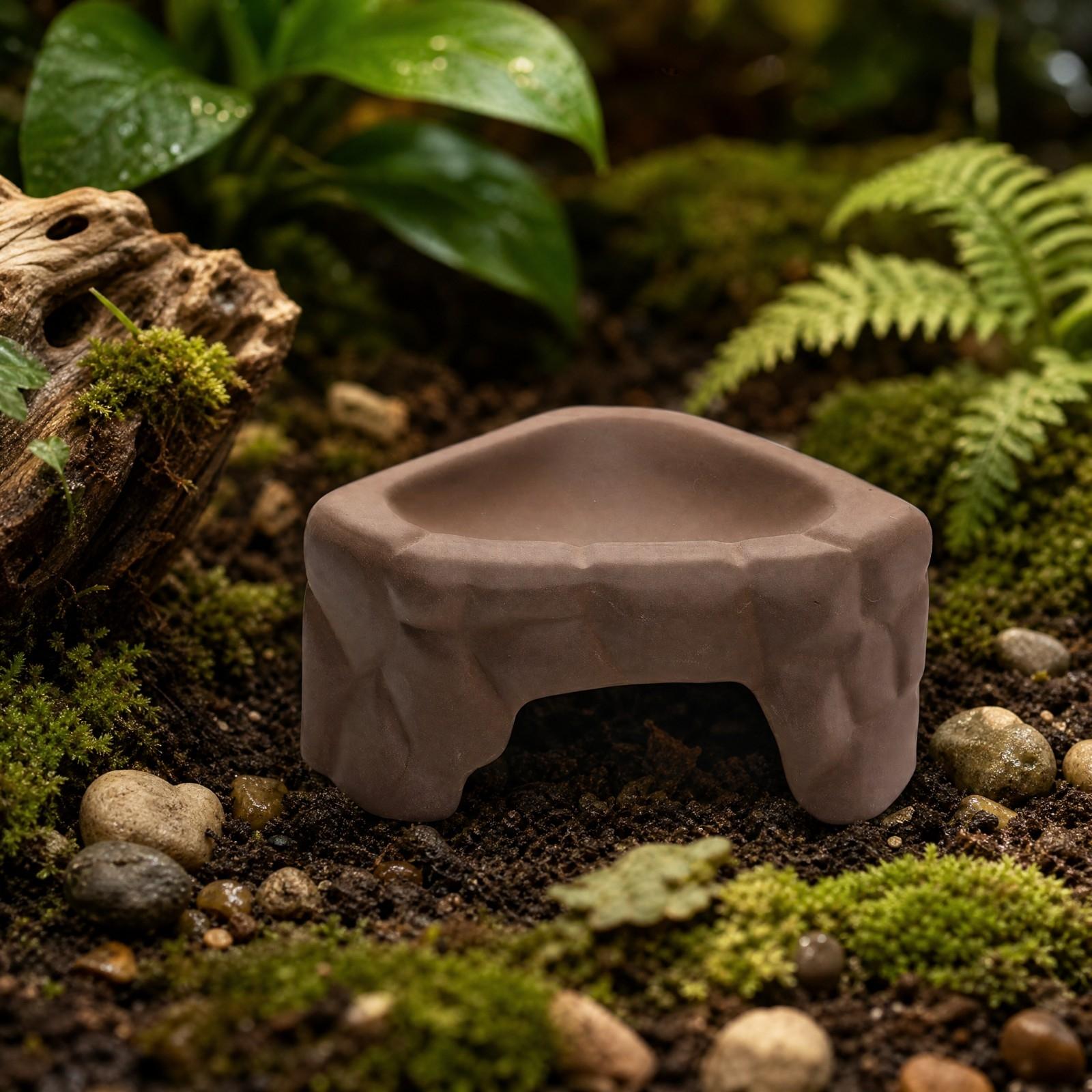 Reptile Feeding Platform Ceram - đánh giá và giá Hide Cave Ceramic